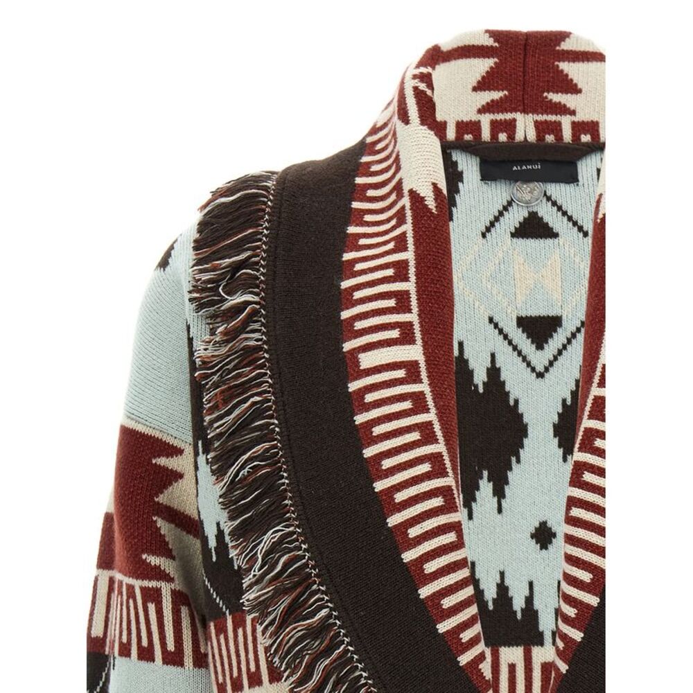 Alanui Multicolor Wool Women's Cardigan - Picture 3 of 4